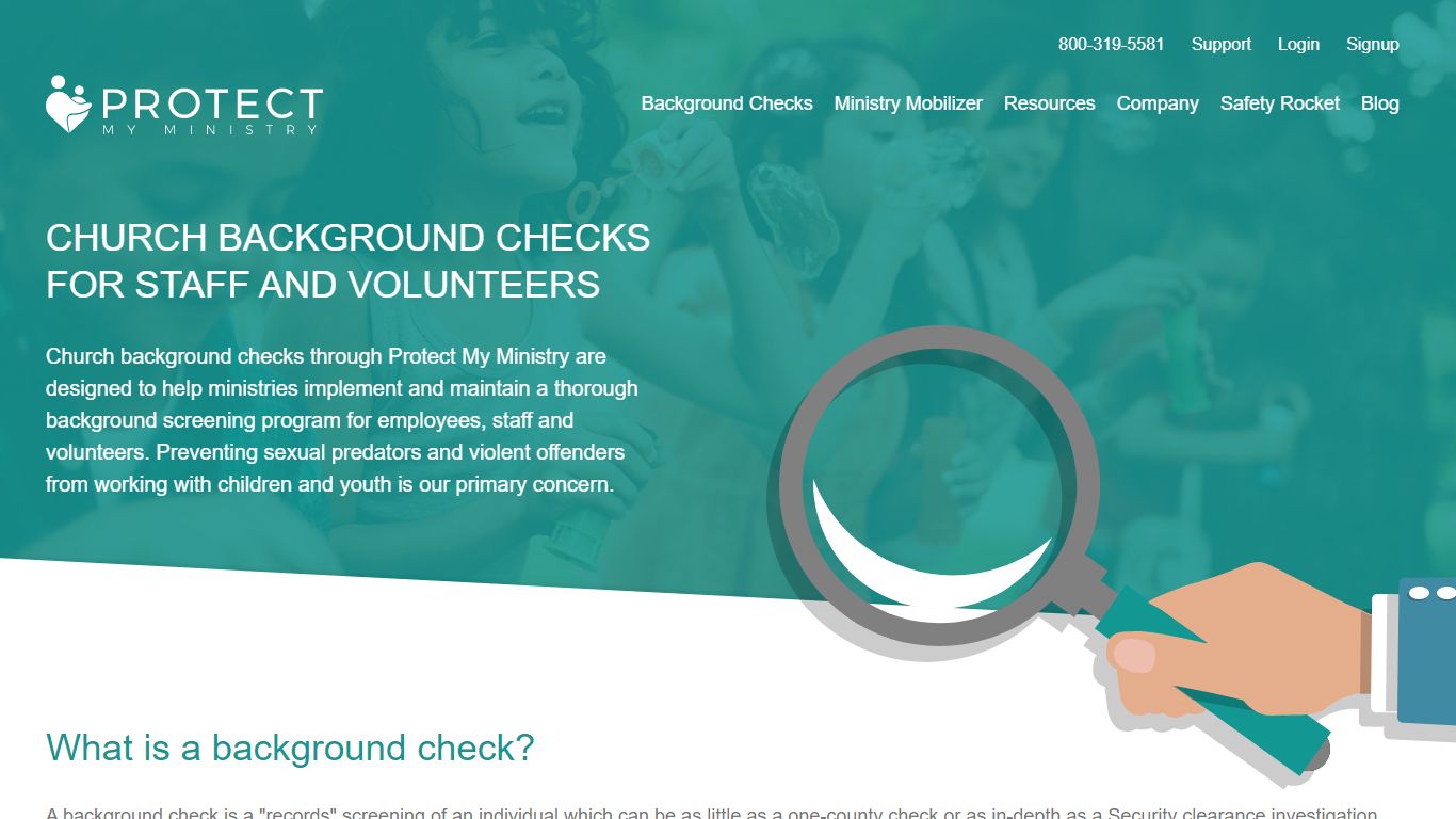 Church Background Checks for Staff and Volunteers - Protect My Ministry